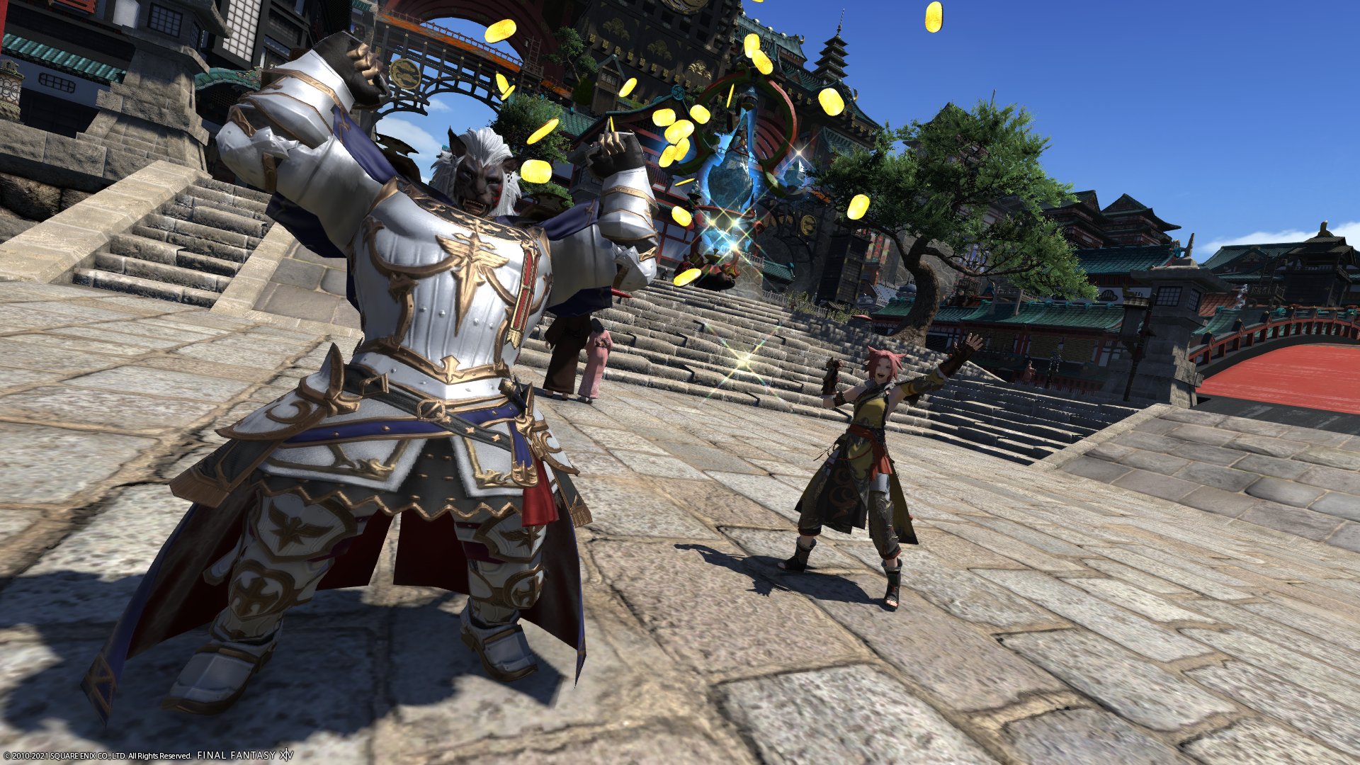 Final Fantasy Xiv Ff14 第三回の放送でゲスト 本郷奏多さんが作成したロスガルのキャラクターはこちら 神木隆之介さんが放送用に作成したキャラクターと一緒に記念撮影しました T Co Oyspow1phq Twitter