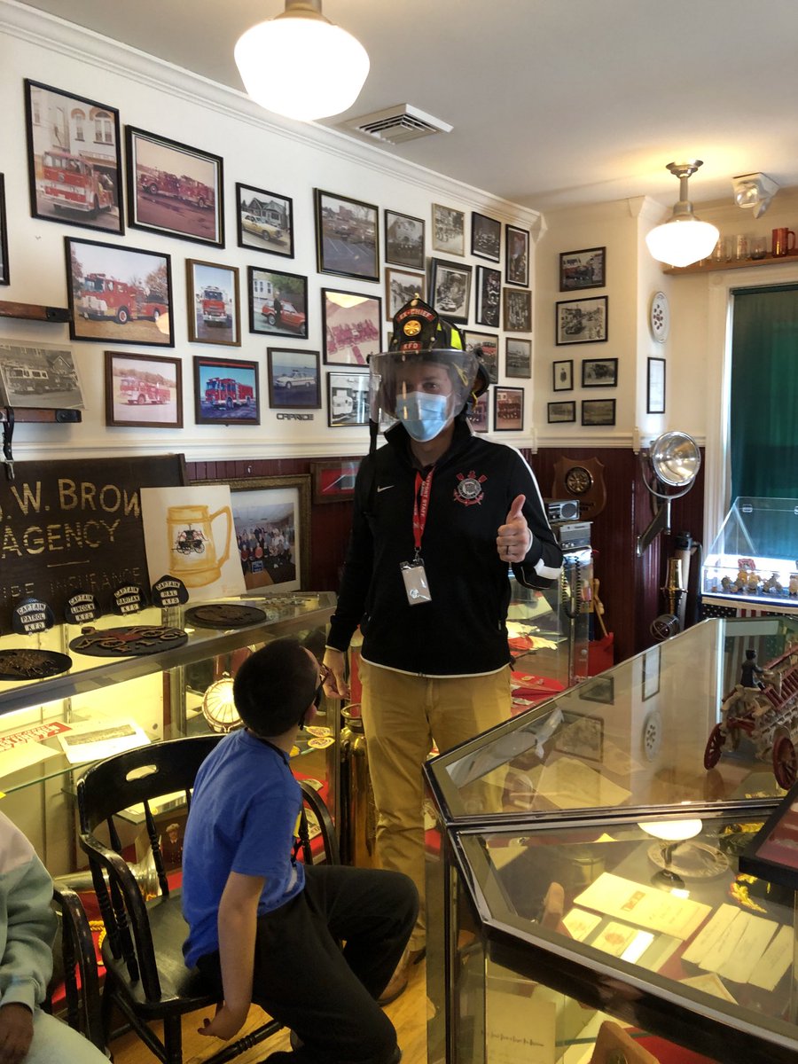 Mrs_Santoro_'s tweet photo. We loved our trip to Keyport Fire Museum! Thank you for joining us Mr. Pereira! https://t.co/1nN9fPFDmO