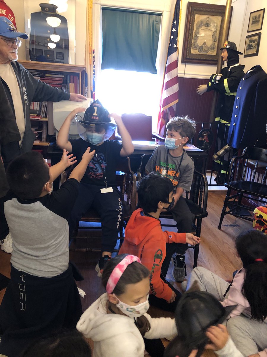 Mrs_Santoro_'s tweet photo. We loved our trip to Keyport Fire Museum! Thank you for joining us Mr. Pereira! https://t.co/1nN9fPFDmO