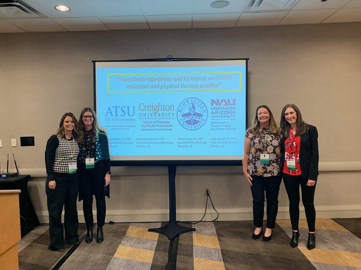 DCEs and faculty from Arizona PT programs combined forces to attempt to answer the question “are students assistive personnel?” At this years ELC 🤔