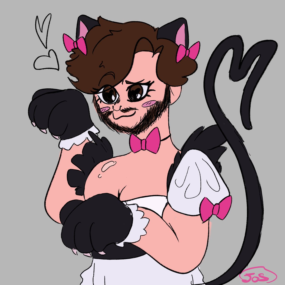 alt_of_spades's tweet photo. I refuse to believe that this was 10 months ago.
Catboy Weest doodle.
#Weestfanart #weest https://t.co/xd4DVTDAgA