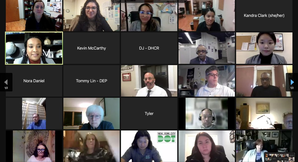 That’s a wrap on our virtual town hall with #QueensCommunityBoard8! Thanks to everyone who joined to hear the latest #AD25 updates and to city agency representatives for addressing our questions and concerns. 

Stay tuned for details on the next one!