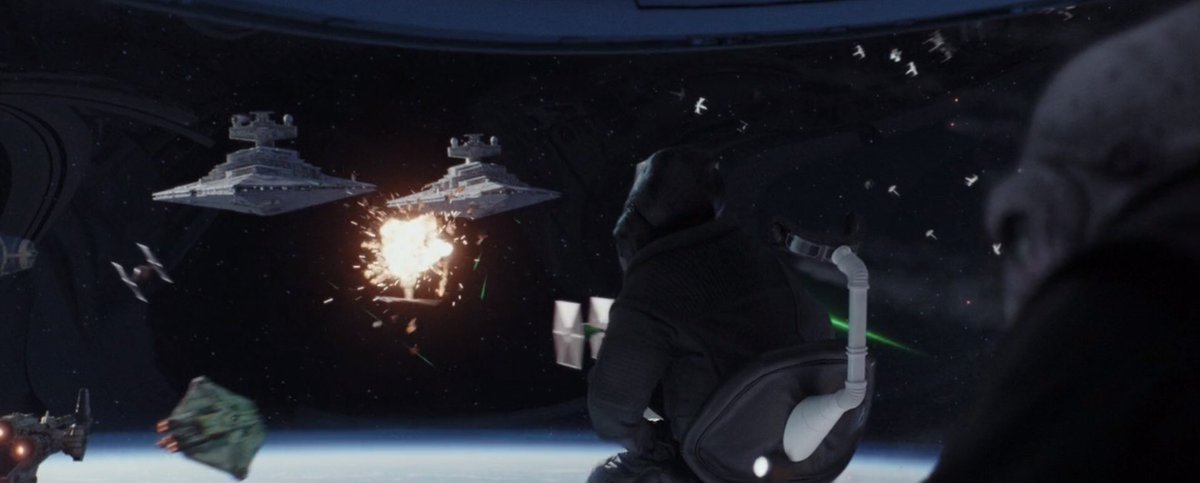jynmystardust's tweet photo. every appearance of the ghost at the battle of scarif in rogue one https://t.co/Jt6scwhpyj