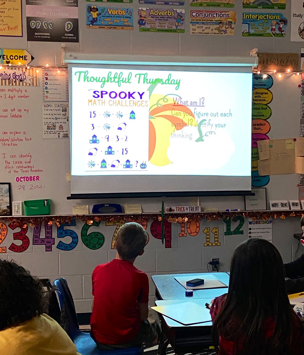 JamieMcBee's tweet photo. A little fall-fun this #ThoughtfulThursday @NISDBraunStat @AliThomas9218  #mathwarmups #mashupmath https://t.co/UHgXHB2HvY
