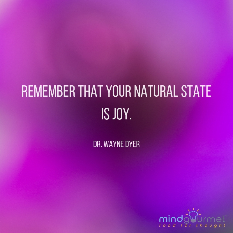 Make joy your default state and keep coming back to it whenever you need a boost. #mindgourmet #joy mindgourmet.com/catch-of-the-d…