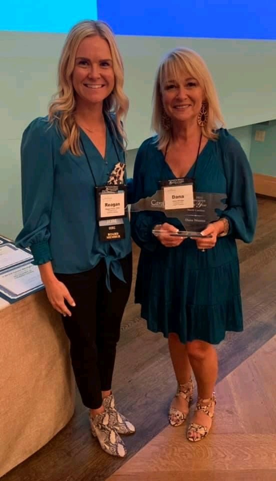 Congratulations to <a href="/CCOC_ClaytonNC/">Clayton Chamber of Commerce</a> President/CEO <a href="/CCOC_CEO/">Dana Wooten</a> Dana Wooten for being awarded the 2021 <a href="/NCChamber/">NC Chamber</a> Executive of the Year!!!!