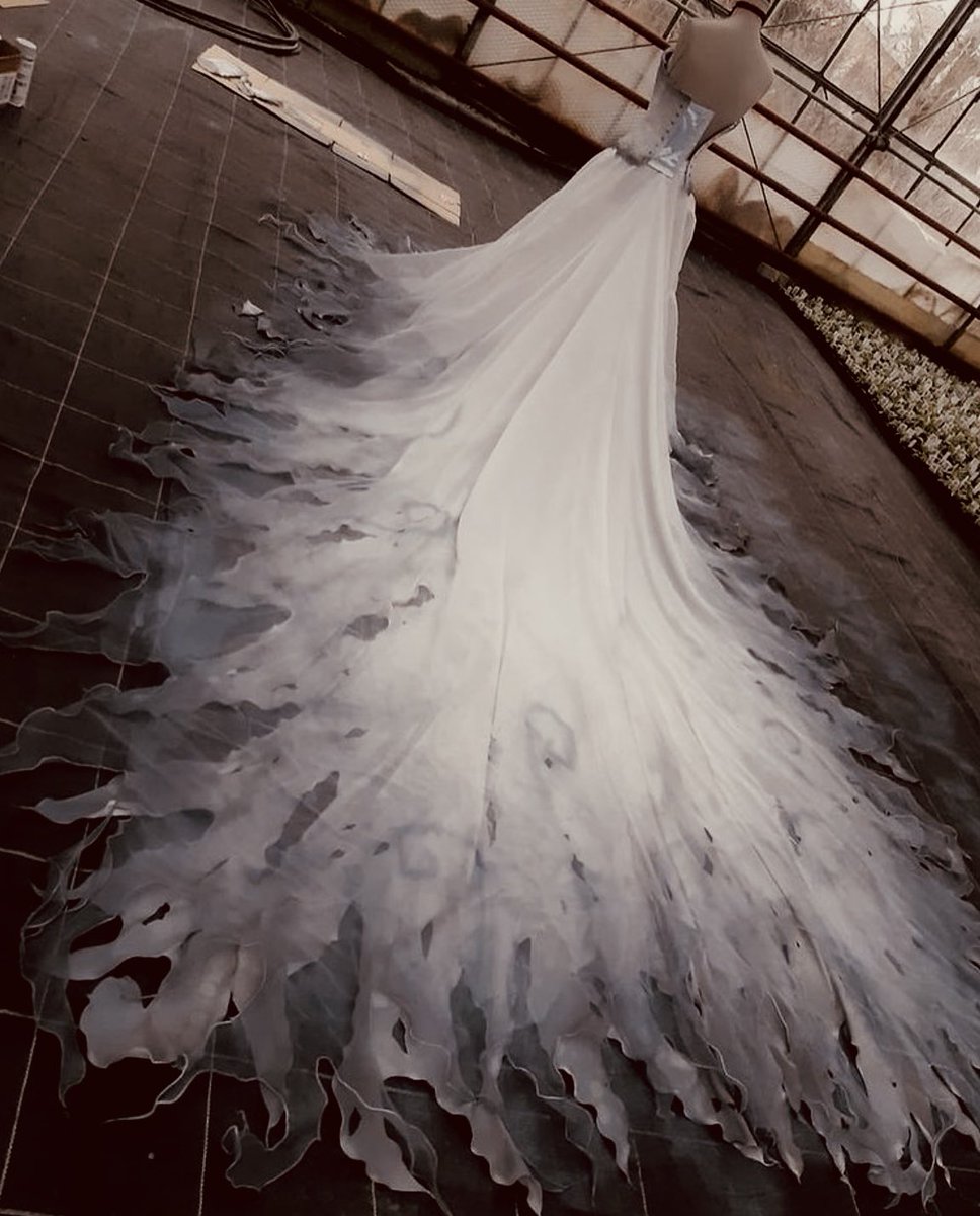 Kallumina's tweet photo. Pulling up to the  #hallowpeachball as a corpse bride in a victorian carriage? Yup that’s me ✨ dateless today as I’m waiting for my future husband to put a ring on what he thinks is a twig ˘͈ᵕ˘͈

Thankyou @Kinascorpse for organising this 🤍 https://t.co/qPcyA889cD