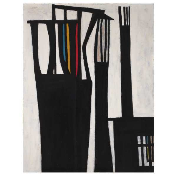 vmfamuseum's tweet photo. VMFA purchased “Chimneys” by #BenjaminWigfall in 1951 when he was just 21, making Wigfall the youngest artist to have a work enter the museum’s collection at the time.

In high school, Wigfall took classes at #VMFA and was later the recipient of three  VMFA #ArtFellowships. https://t.co/GaGRHU3PVf