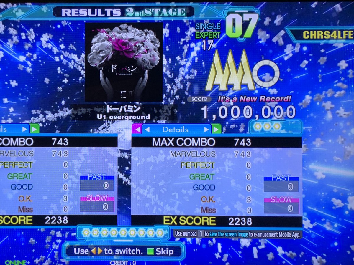 CHRS4LFE's tweet photo. YESSSSS!!!! ドーパミン ESP MFC 1,000,000 World Record!!!! Level-17 MFC #37/58!!! https://t.co/ovNL9rlHpr