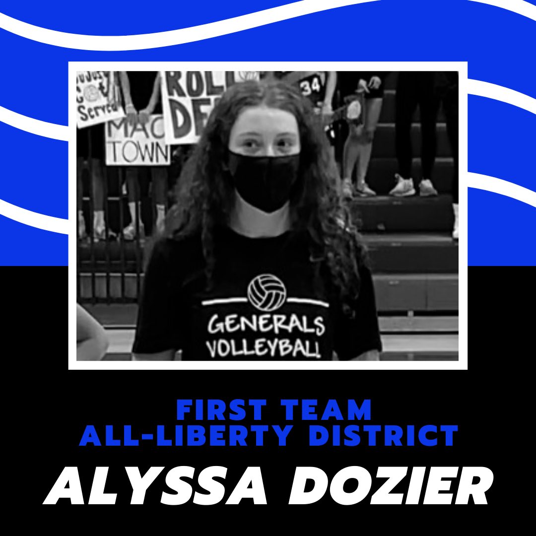 Alyssa was honored tonight for earning First Team All-Liberty District.  Well deserved and thank you for representing the Generals Way <a href="/WLHSAthletics/">Generals</a>