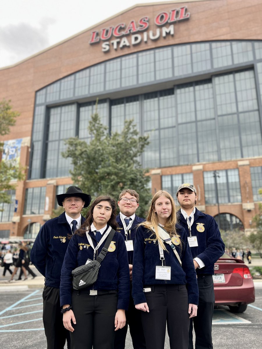 We’re here to represent Sioux City FFA at the National FFA Convention!
#NationalFFAConvention
#FFA21
<a href="/NationalFFA/">National FFA</a>