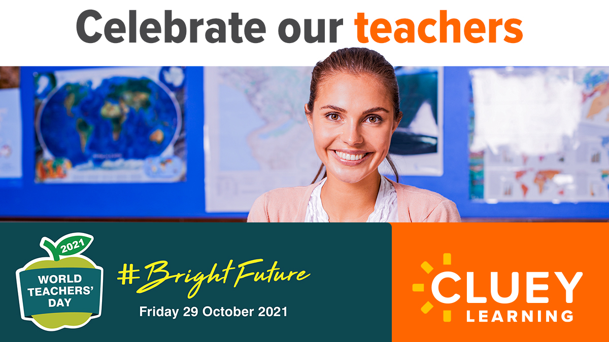 clueylearning's tweet image. Today is World Teacher's Day in Australia!

Shoutout to all of our 1,600+ community of tutors and all other teachers across Australia working hard to ensure our kids have a #BrightFuture.