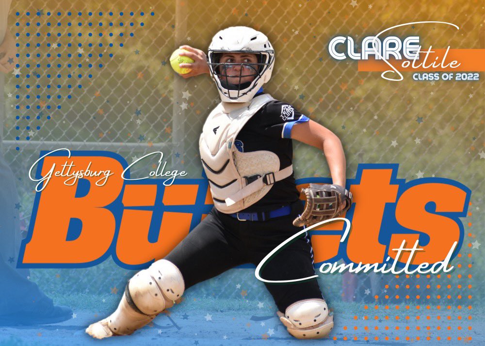 I am so excited to announce that I am verbally commited to further my academic and athletic career at Gettysburg College! I would like to thank Coach Shepherd as well as all of my teammates, former coaches, friends, and especially my family! I am so excited for the next 4! 💙🧡