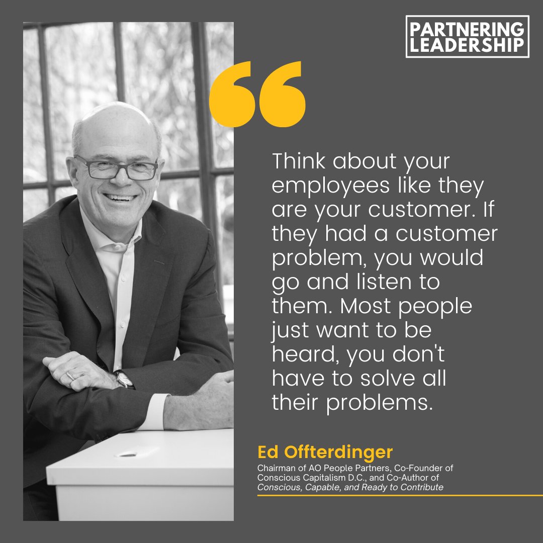 Thank you <a href="/Mahany/">Mahan Tavakoli</a> for having me on your <a href="/PartneringLead/">Partnering Leadership</a> podcast! Mahan and I discussed how employee development can become the highest form of social contribution. You can listen to the full podcast at bit.ly/2Zxn7dB.