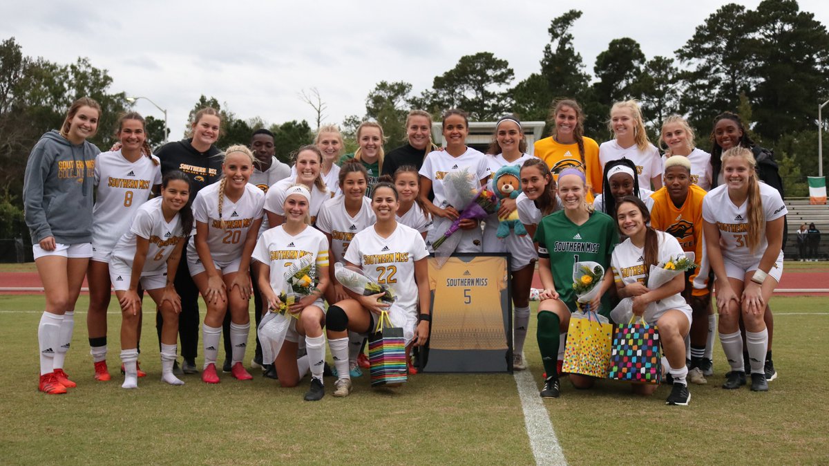 History in Hattiesburg! 

The Southern Miss soccer program became <a href="/ConferenceUSA/">Conference USA</a> West Division Champions for the first time in history! Freshman Ilana Izquierdo netted the historic equalizer in the 68th minute for the Golden Eagles!

📰 : bit.ly/3BrIXwm

#SMTTT