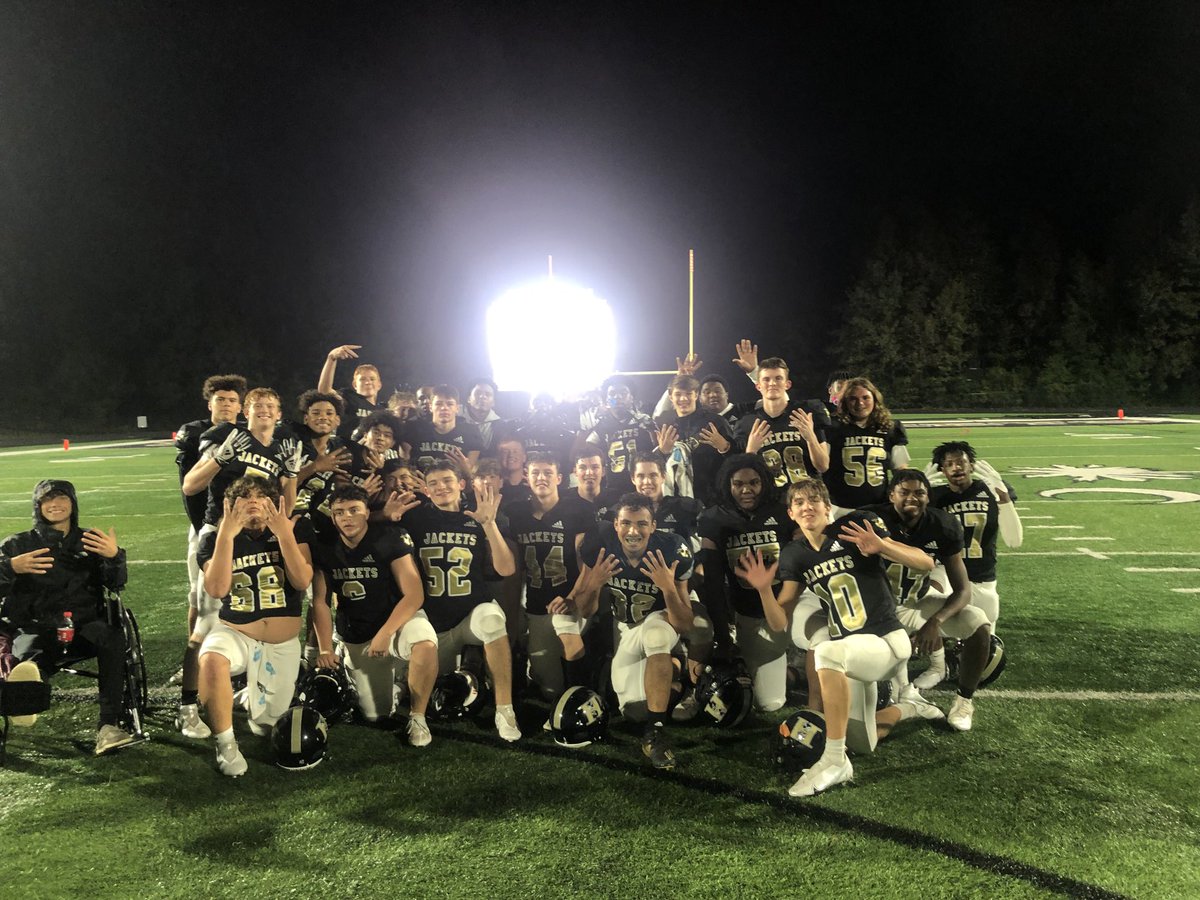 9 and 0. Great JV season. 458 Pts to   36 Pts ⁦<a href="/TLH_Football/">TL Hanna Football</a>⁩