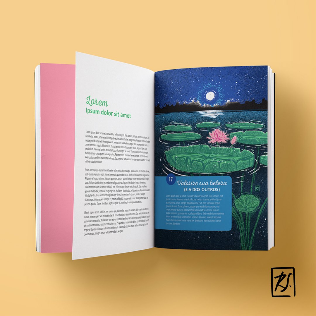 renataseg's tweet photo. Vim trazer um tico das ilustras que eu fiz pro livro "Só tem na Amazônia" 🌺 Vai ser uma por vez, hoje eu venho de vitória-régia, numa composição que mostra a parte de cima e a parte subaquática. 
#ilustraçãoeditorial #editoramol #ilustração https://t.co/KqeDj01g9i
