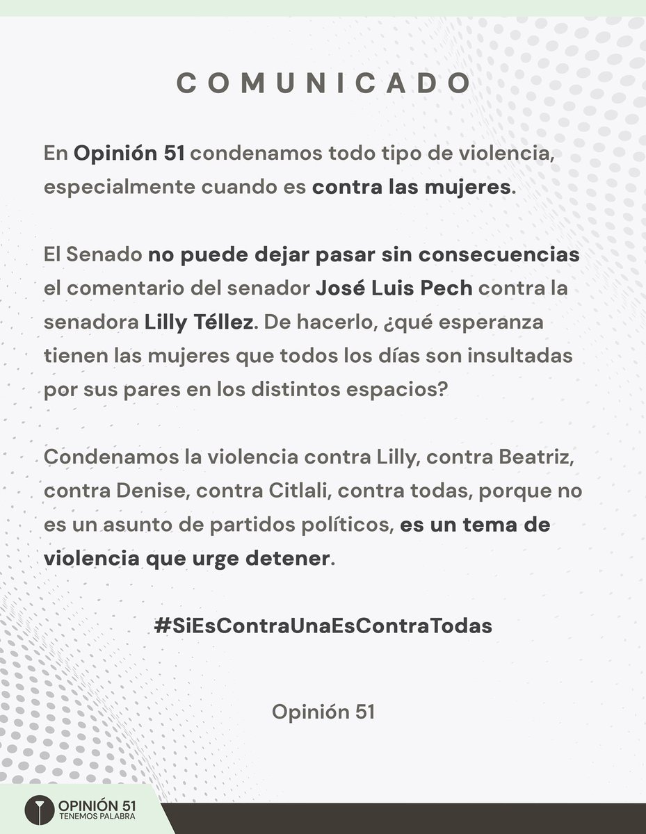 monicagarzag's tweet image. Si es contra una, es contra todas…

No a la violencia política contra mujeres.