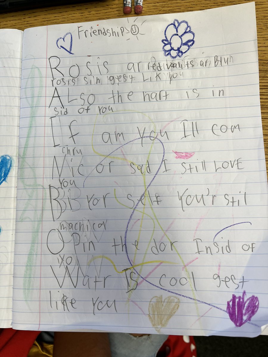 mslaforteza's tweet photo. Rainbow Day Poetry - Red Ribbon Week @OakbrookAcadArt #oakbrookvapa https://t.co/wDMluhVKmN