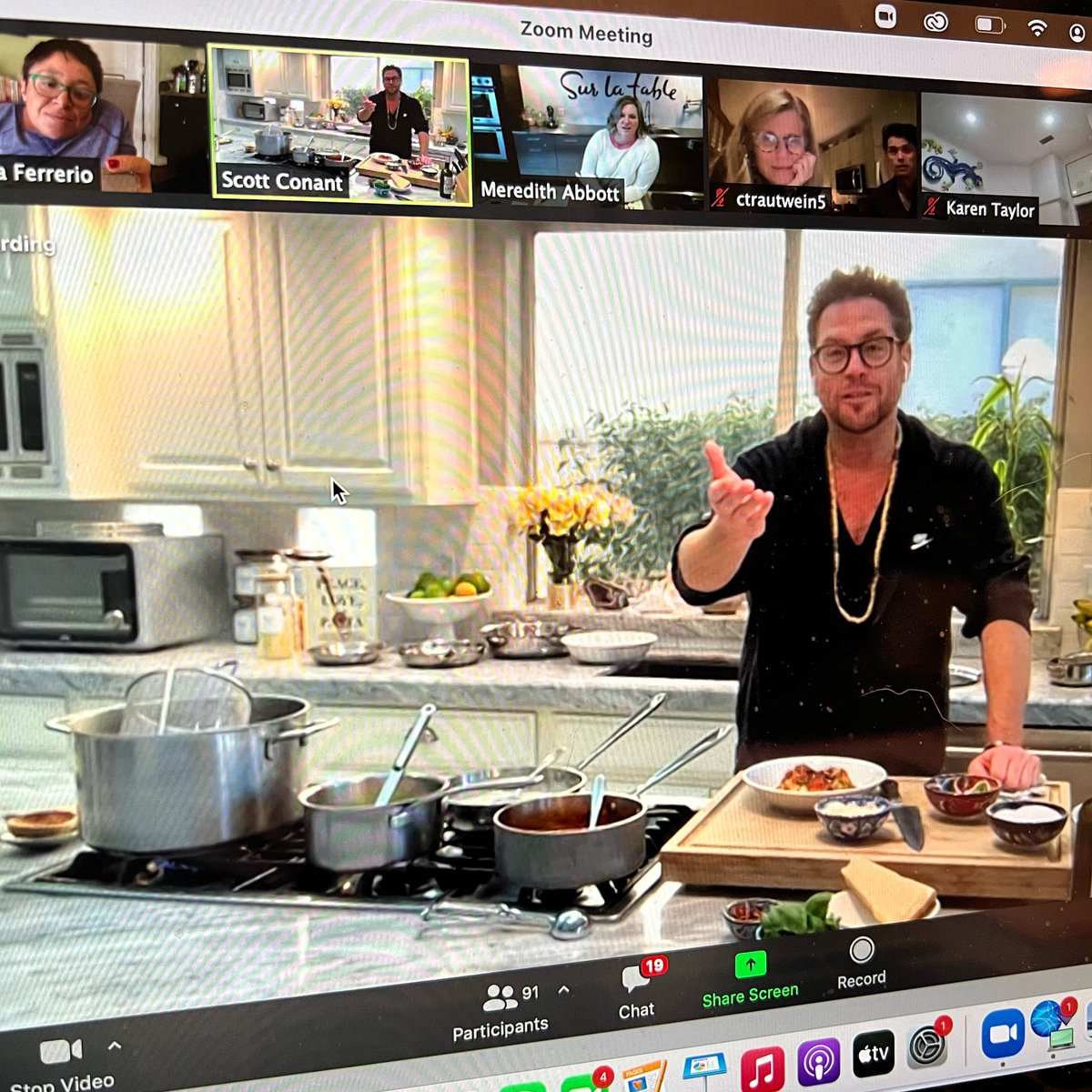 LFerrerio's tweet photo. @conantnyc thanks for the gnudi lesson!  They were great!!! https://t.co/TnGKgUzz9e