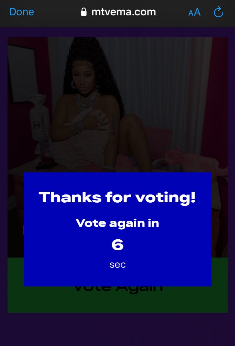 TheMaleBarb's tweet photo. GO VOTE !  #VOTENICKIEMAS &amp; https://t.co/h9rpOKFbfe 🦄💗 https://t.co/coEldZy0CG