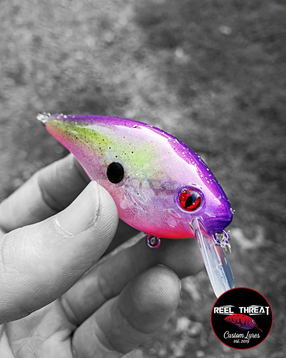ReelThreatLures's tweet photo. #reelthreatcustomlures #customlures #customcrankbaits #custompaintedcrankbaits #custompaintedlures #bassfishing #basstackle https://t.co/4D9zu8NUj7