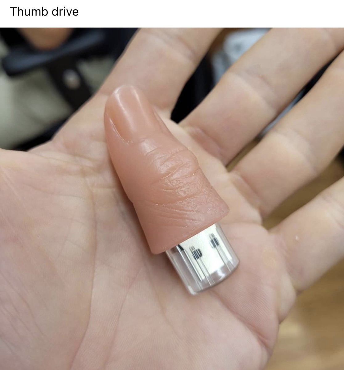 MedicalCenterOP's tweet photo. Thumb drive………. https://t.co/gunOuQGe5Z