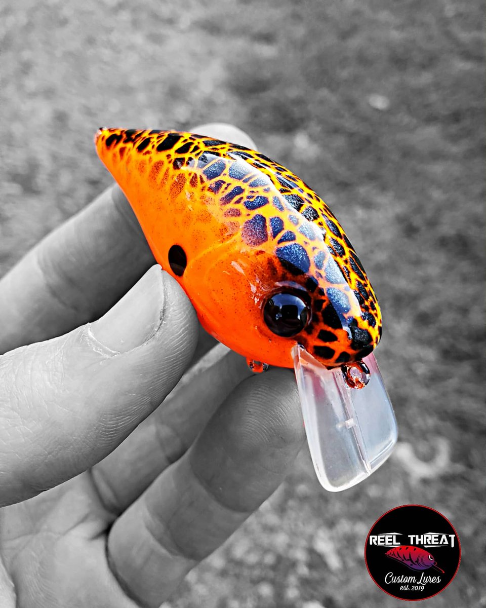 ReelThreatLures's tweet photo. #reelthreatcustomlures #customlures #customcrankbaits #custompaintedcrankbaits #custompaintedlures #bassfishing #basstackle https://t.co/9Ac12A3uhm