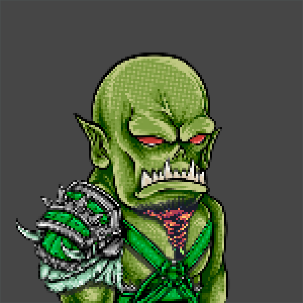 orc_tribe's tweet photo. OrcPixel #1394
@opensea
-OrcPixel-
https://t.co/QlquTQUY2t
#nft #nftcollector #nftart #opensea #OrcTribe #OpenSeaNFT #bear #bearNFT https://t.co/QLDcgIYpb9