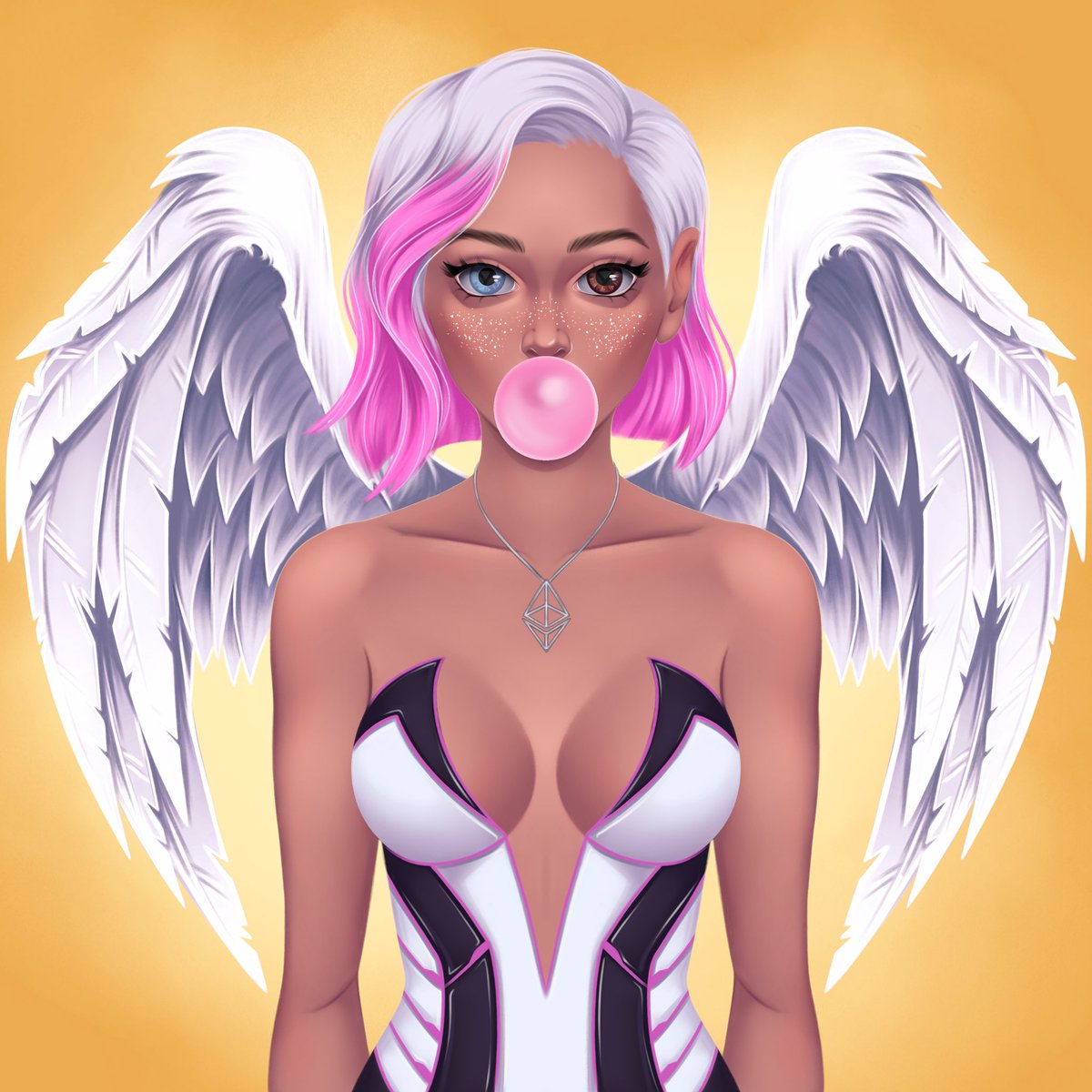 Thank you all for 10,000+ FOLLOWERS in only 7 days 🚀 

Our NFT collection represents 8,888 unique &amp; powerful women living in the Metaverse, LAUNCH DATE ANNOUNCED TOMORROW 🎉 

WE ARE ALSO GIVING AWAY 1 FREE NFT 😇
RT, LIKE &amp; FOLLOW US TO ENTER

MUST JOIN: discord.gg/EebKGjany3