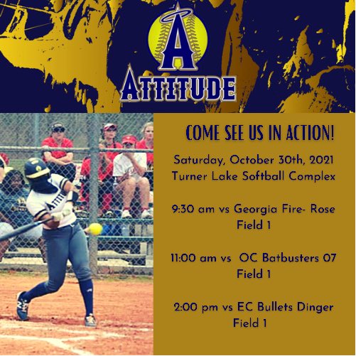 EADAttitude's tweet photo. This weekend weโll be competing in the @USSSAFastpitch Childrenโs Healthcare Fastpitch Classic this Saturday at Turner Lake Complex in Covington, GA! @JohnsonKenidi @amandaaa822 @Jeniahwilliams5 @MadisonHeath_11 @JadaHoward37 @laylasmith24_ @laylasmith24_ @shoulders2024 https://t.co/pPn0HfsLK2