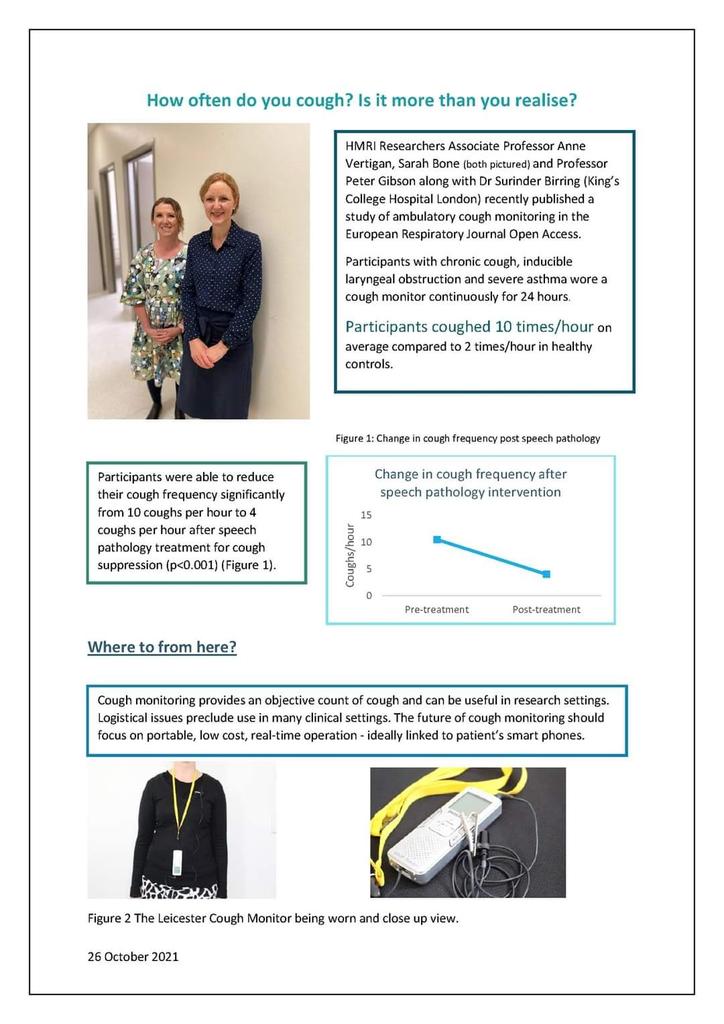 bone_sarahL's tweet photo. How much do you cough??? 
New article, 'Feasibility and Clinical Utility of ambulatory cough monitoring in an outpatient clinical setting: a real- world retrospective evaluation' in European Respiratory Journal Open Acess...check it out here! https://t.co/a2I07GAGnA https://t.co/2I4akXrXpS