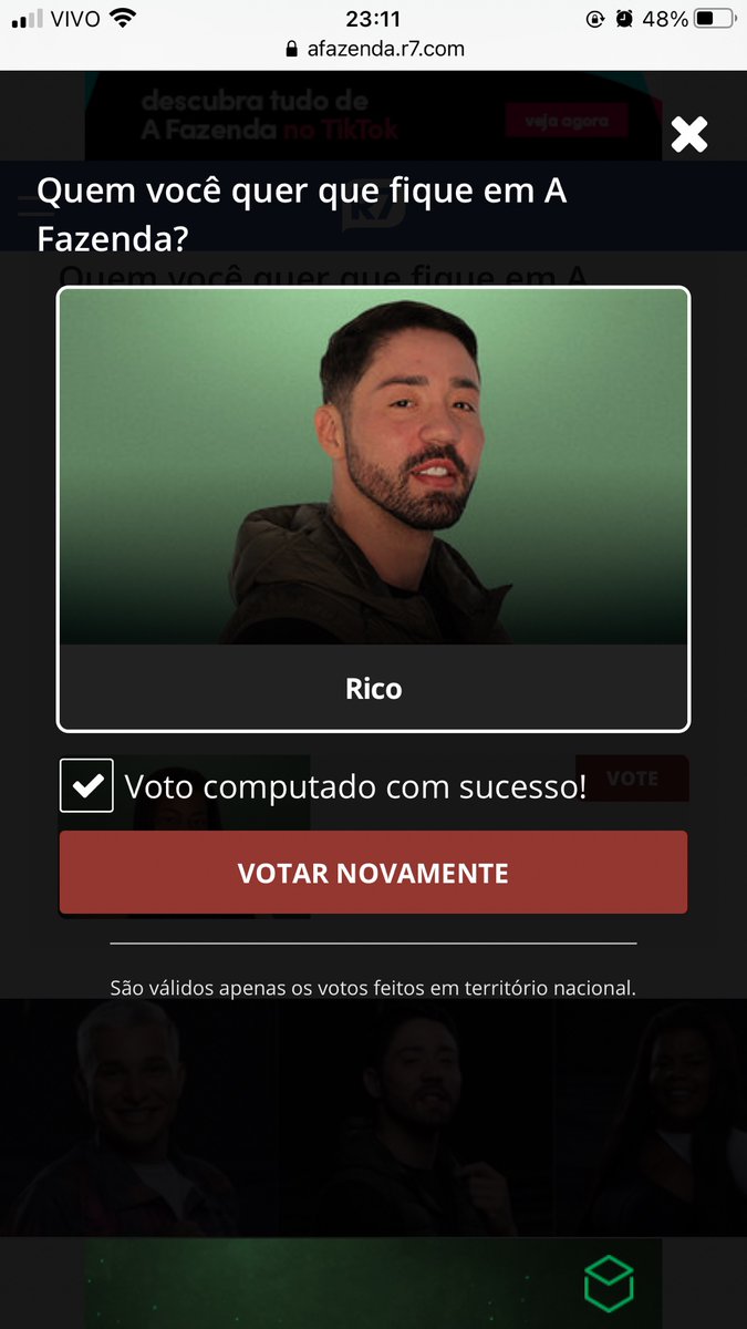 E eu que não suportava o Rico no De Férias com o Ex… 🤡

#EliminacaoAFazenda #FicaRico