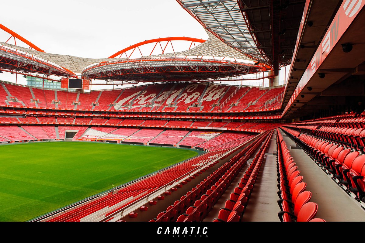 This week Estadio Da Luz celebrates its 18th Birthday!
Designed by <a href="/Populous/">Populous</a> &amp; home to <a href="/SLBenfica/">SL Benfica</a> football team, it is known as one of the most iconic football stadiums in Europe
Happy birthday to one of our most memorial stadiums and 65,000 Camatic seats