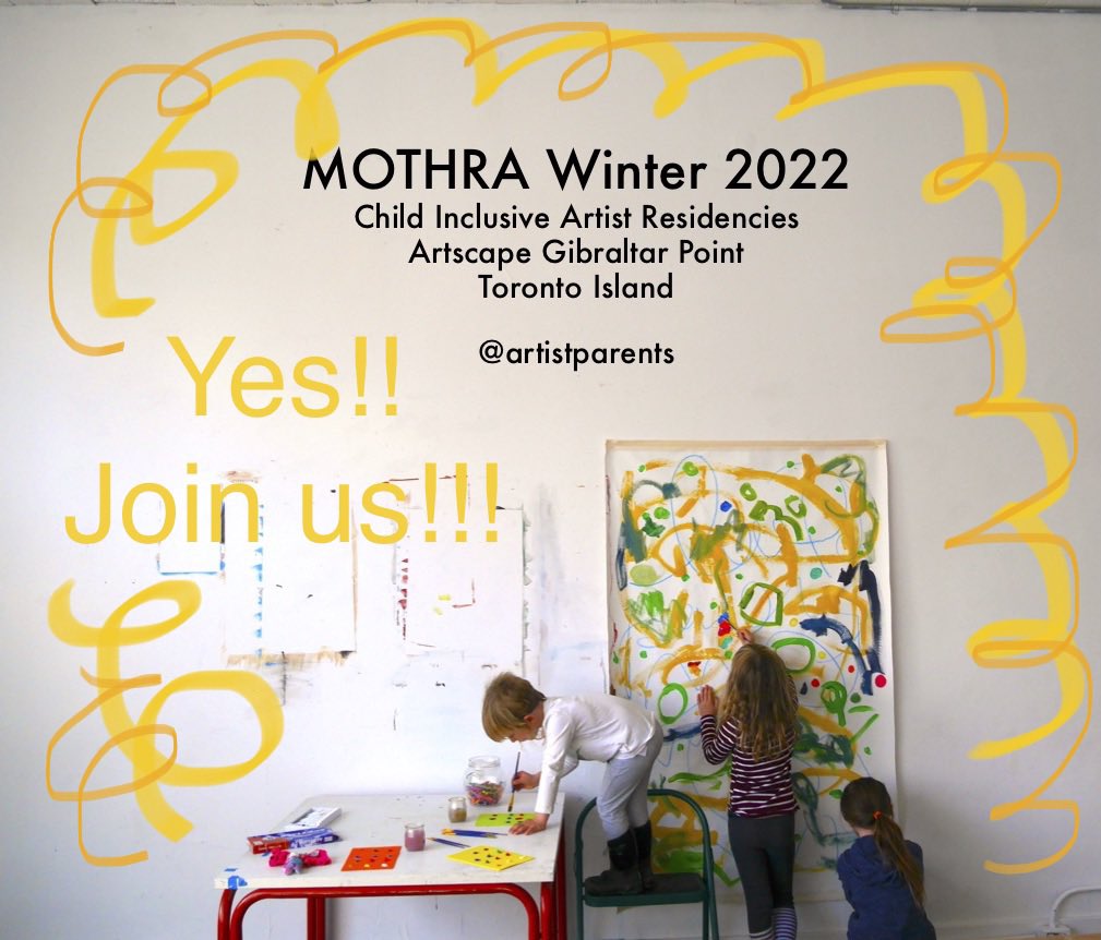 Hello Artist Parents!! Open call for participants!! Reach out!! 

#artistparents #mothraartistparentproject #artistresidency #childinclusive #familywelcome #letsmakeart #artmaking #parenting
