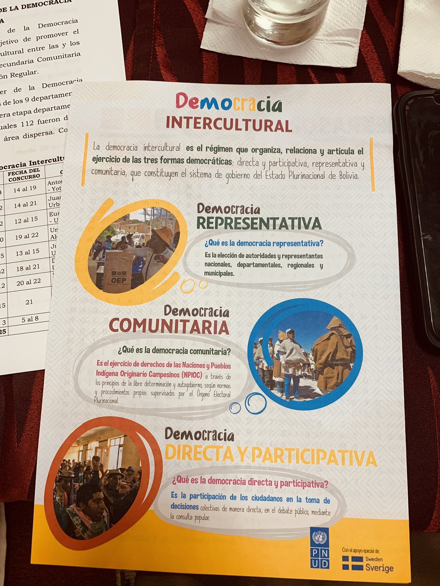 ¡Una final de infarto! #Potosí #Pando #Tarija compitiendo en la Primera Olimpíada de la #DemocraciaIntercultural del <a href="/TSEBolivia/">TSE Bolivia</a>. Excelente desempeño de todos y todas las participantes! 👏🏻👏🏻👏🏻 <a href="/PNUDBolivia/">@PNUD en Bolivia</a>