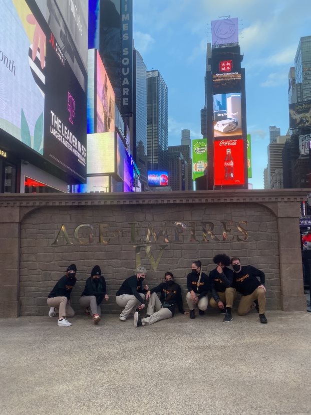 Age of Empires (@ageofempires) on Twitter photo Today, history was made, and now the sun sets on the first day of the new Age. Onward to victory! ⚔️ <a href="/TimesSquareNYC/">Times Square</a> #AgeofEmpiresIV #Age4Ward Today, history was made, and now the sun sets on the first day of the new Age. Onward to victory! ⚔️ <a href="/TimesSquareNYC/">Times Square</a> #AgeofEmpiresIV #Age4Ward