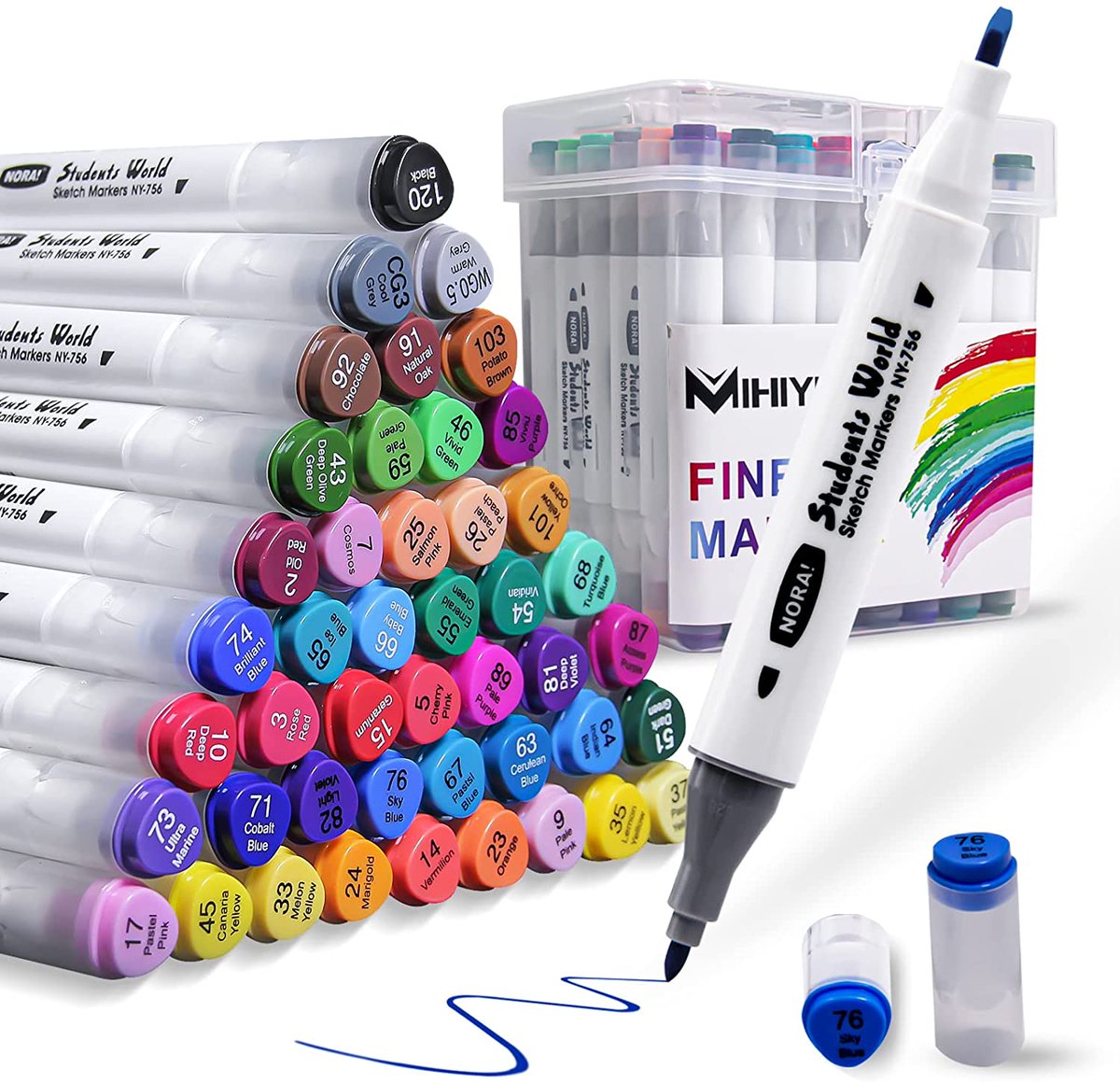 Storefront Name: Weituo
Product Name: marker pens
URL:  amazon.com/dp/B09JF3N442?…
Code: 552T8ABL
Off:55%
Start Date and Time of Coupon Code: 2021-10-26 02:00 PDT
Expiration Date and Time of Coupon Code: 2021-11-1 23:59 PDT
Original:$33.99（48PCS）
Final Price: $15.3（48PCS）