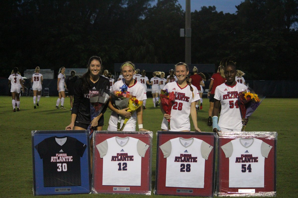 FAUWSoccer's tweet photo. #ThankYouSeniors https://t.co/WQfVVhiVne