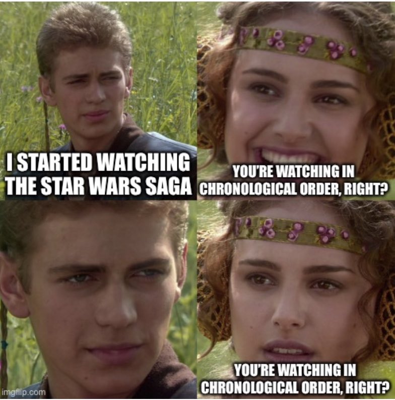 vespertilio_ad's tweet photo. I feel I’ve officially graduated to the point where I can use this meme. #MacheteOrder #StarWars https://t.co/pvr5R3qswb