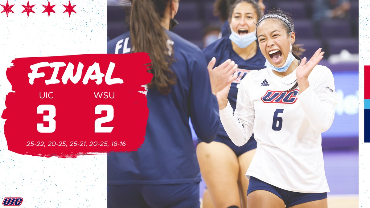 UIC Volleyball 🔥🏐 tweet media