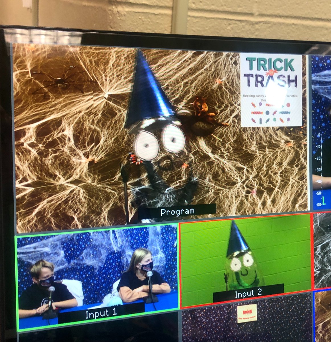 The Ghost of Mr. Milk Gallon visited the studio this week with a spooky tale to tell! <a href="/row_SRE5/">SRE5 Smoky Row Elementary</a> <a href="/SmokyRow1/">Smoky Row Elementary</a>