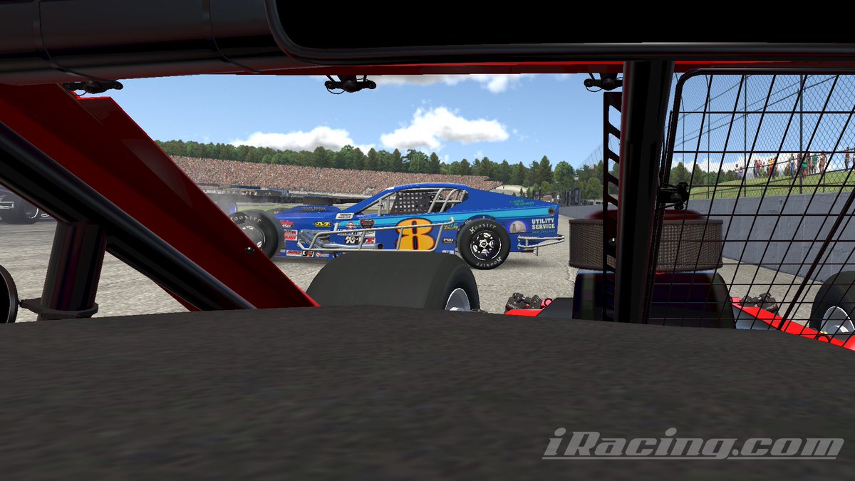 HacksawMotor's tweet photo. It was an interesting night for #HacksawNation at The Magic Mile with the @eastcoasthunder Modified Series.

@Rgavel4 got Bowman Gray’d while leading on the final lap. Salvaged P3.

@BPaul_Racing had a bad encounter with a sideways Ole Blue. P19.

Back at it next Thursday. https://t.co/RwT6J6sxYY