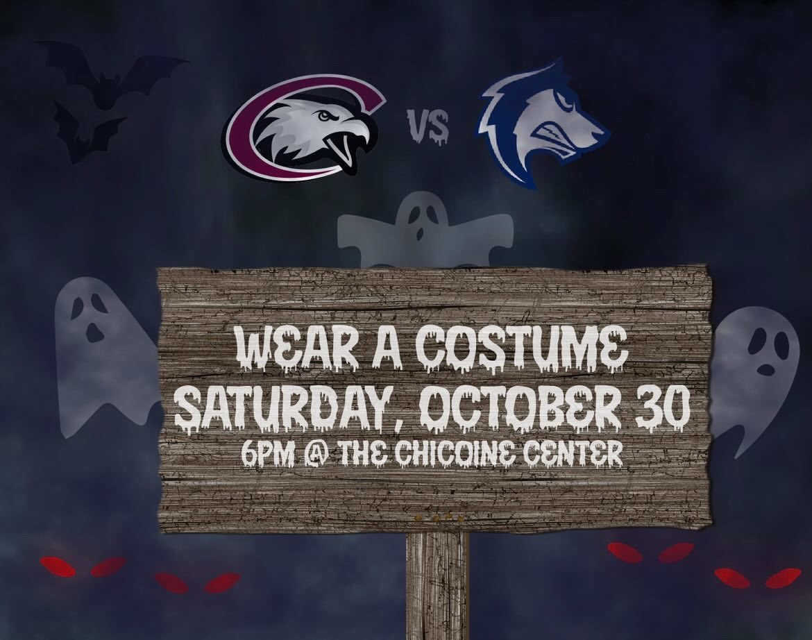 CscVolleyball's tweet photo. 🎃We want to see your costumes!! Join us Saturday night for a Spooktacular time!  🦅🏐 https://t.co/gD1cdqbhvX