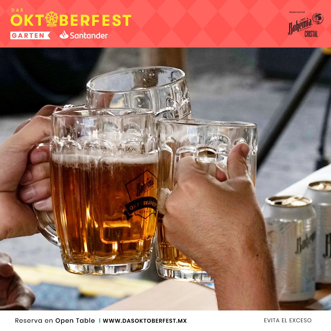 ¿Listo para el fin de semana? Disfruta de deliciosa comida típica alemana en Restaurante Campo Marte #DasOktoberfestCDMX🍻 

Reserva tu mesa YA🤳 en <a href="/opentablemx/">HOTEL DLUXE</a> y asegura tu lugar.