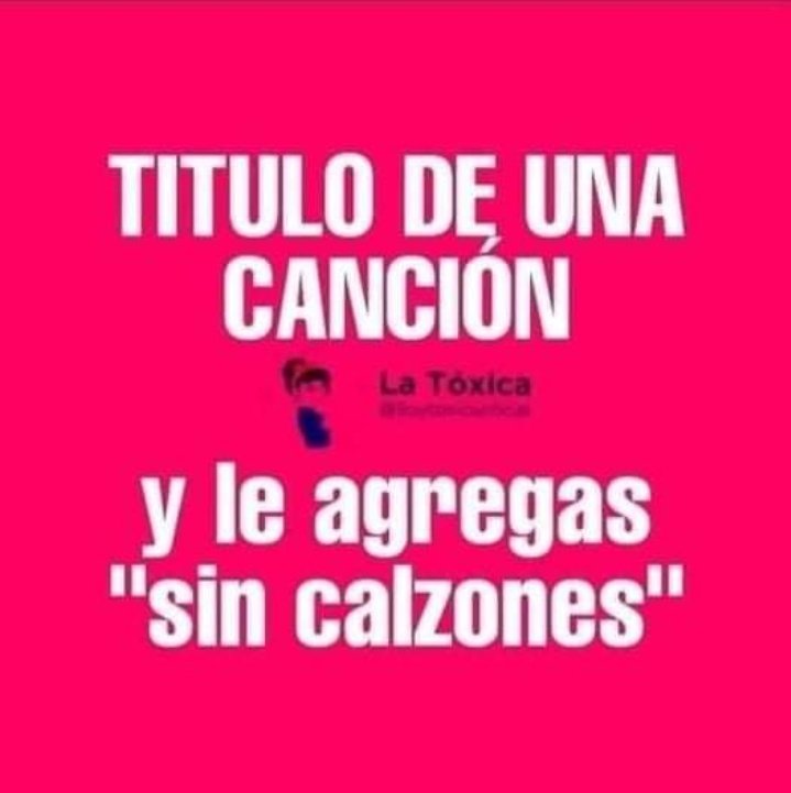 ᏋᏉᏋ Ꮥ🌎ᏕᎷᏋጀ, ᎴᏋ ᎦᎥᎦᎥᏝᏗᏁᎴᎥᏗ on Twitter: "Empiezo...... Ahora te puedes sin calzones https://t.co/Qo0FVAFHRt" /