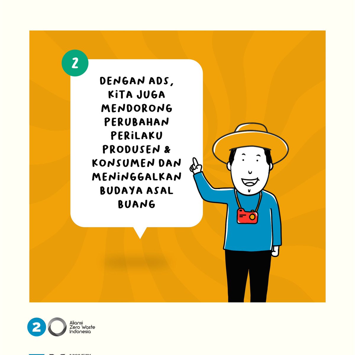 AZWIndonesia's tweet photo. Salam Zero Waste!
Hai, sobat zero waste! Yuk kita suarakan lagi keuntungan Alternative Delivery System (ADS) bersama Kak Logy, Pak Eco, dan Prof Azwi.
(Part 1)
#AlternativeDeliverySystem #LessPlasticWaste #EcoLogy #AZWIndonesia #ZeroWaste #RefillCenter #BulkStore https://t.co/ay3R6ugKie