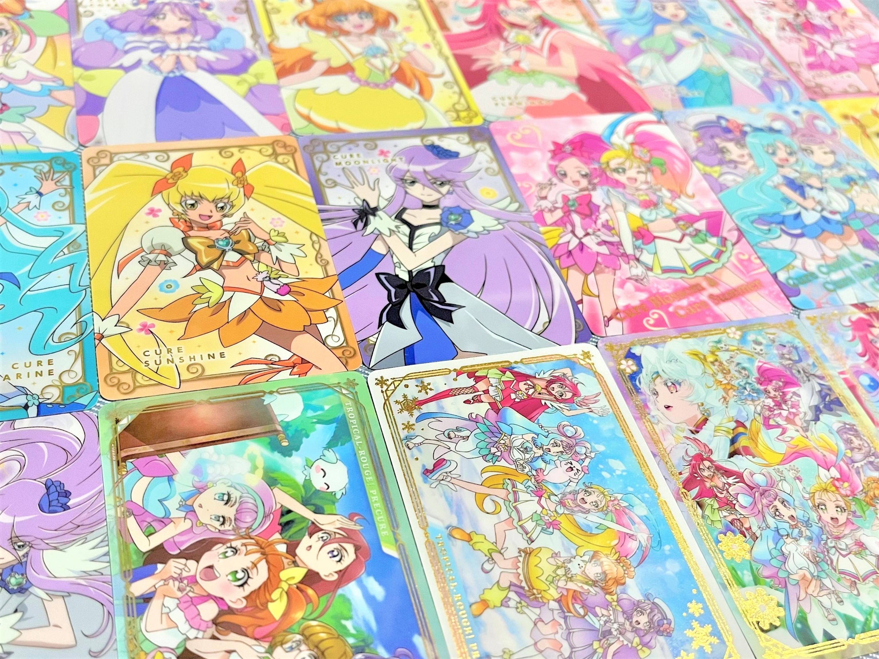 プリキュア食玩公式 バンダイ キャンディ 映画トロピカル ジュ プリキュア 雪のプリンセスと奇跡の指輪 キラキラカードグミ 全国のお菓子売り場で発売中 キラキラカードグミ でみなさんのお気に入りのカードを教えてください T