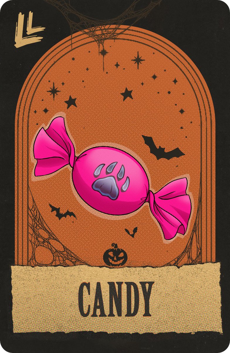 LazyLionsNFT's tweet photo. No tricks here... but we can offer you a treat.🍬

#NFTs #Halloween #LazyLions https://t.co/EfeHmoLgcS