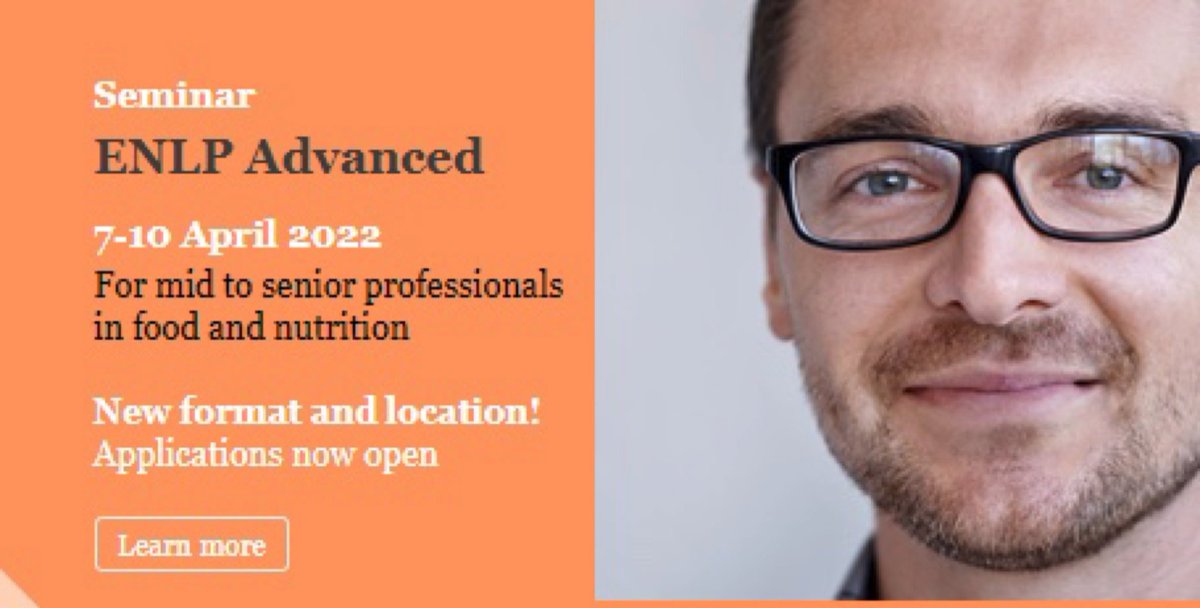 ENLP_Lead's tweet photo. 📢Applications for the 2022 ENLP Advanced programme (🗓7th – 10th April 2022) are now open! ⏰ Deadline 26 November 2021 ⚠️ Details can be found following the link https://t.co/aJYBmyZjrj 🗣 Please share within your networks!
#ENLP #ENLP2022 #leadership https://t.co/czxb6M7M0K